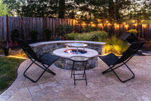 Load image into Gallery viewer, HeatSaver is the perfect complement to your gas fire pit!!! HeatSaver allows you to: Spread the heat from your fire pit further out to those sitting around it Lower the amount of fuel you use and still get more heat Save money on the expensive propane Reduces the number of times you need to refill your propane tank.
